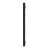 16" x 23" Rectangular Wooden Wall Mirror with Antique Black Frame, Vertical or Horizontal Home Decor W2078124316