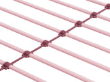 METAL BUNK BED PINK Twin Over Twin W311P201415
