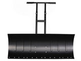 36" x 18" H-Shaped Handle Manual Snow Pusher Black Snow Blade, Black Shaft, Red Wheel Hubs, Iron 20601312