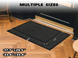1PC Polypropylene Small Grid Composite Rubber Mat, Gray, 60x90x0.7cm, Kitchen & Home Anti-Fatigue 82871442