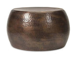 D19.5x16" Nuria Hammered Accent Table W2078P410078