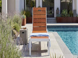 Outdoor Chaise Lounges Pool Lounge Chairs Outdoor Daybed Recliner with Adjustable Backrest for N719P383161K