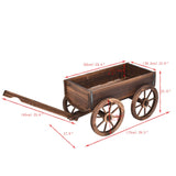 Wooden flowerpot frame, cart planting pot. 98788798