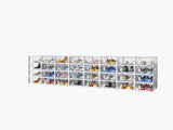 White, Small Size, 32PCS, 33*23*14cm, Shoe Box, Plastic Mesh, Freely Combinable 22838461