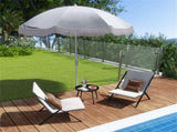 6.5-foot outdoor umbrella, elegant white 82228550