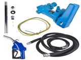 High Flow DC Fuel Pump 12 Volt with Automatic Nozzle for Gasoline Kerosene-Blue 66100519