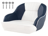 Universal Boat Seat - 4 Mounting ScrewsWashers, Fits 5"x5"/5"x12" Swivel/Pedestals, 16lbs 84026180