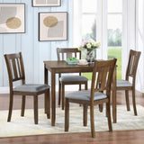 Wooden Dining Square Table, Kitchen Table for Small Space, 4 Person Dining Table, Walnut
ONLY THE W1998126376