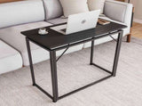 Techni Mobili 31.5 in. Folding Desk for Small Spaces, No Assembly Required, Black B031P286132