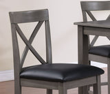 Lakewood Grey Pub Table 4 stools B211P352536