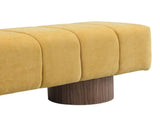 Upholstered Dining Bench for Dining Room, No-Assembly End of Bed Entryway Bench Ottoman for Bedroom N779P271404Y