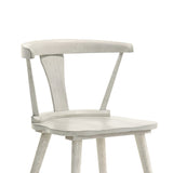 2-Piece Rustic Dining Side Chair Set, Solid Wood Frame, Farmhouse Modern Design, Easy Assembly W2537P214545