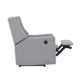 Pronto Power Recliner Oyster Gray Fabric B02257239