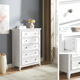 Modern 5 Drawers Dresser 5 Drawers Cabinet,Chest of Drawers Closet Organizers and Clothes W2275P149803
