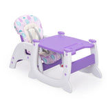 ZNTS Convertible High Chair for Babies, Booster Seat with Safety Belt Feeding Tray, Toddler Chair and W2181P147619