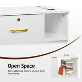 15mm E0 particleboard linen two draw three holes with lock salon cabinet white 85364125