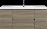 48" Floating Bathroom Vanity with Sink, Modern Wall-Mounted Bathroom Storage Vanity Cabinet with W1573P152703