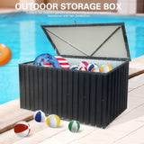 ZNTS Metal Storage Box Store Large Out Door Use W1350P143719