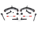 12Pcs Front Control Arms Kit Poly Bushing fit for 2001-2010 Chevy Silverado 2500 HD 85044697