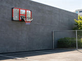 Wall-Mounted Basketball Hoop, Shatter-Resistant Backboard, Solid Rim & All-Weather Net, Indoor & 96602449