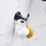 Bathroom Hardware Black 4-Pieces Bathroom Towel Rack 24 Inches Adjustable Bathroom Accessories W1932130478