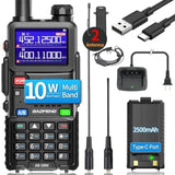 BAOFENG UV-5RH 10w GMRS Ham Radio with Long Range Walkie Talkies, Multifunctional Use, USB-C 30014787