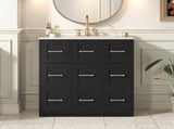 30inch Bathroom Vanity with Undermount Sink and Drawers, Painted Surface, Soft-Close Doors, Bathroom N710P331580B