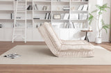 Upholstered Human Dog Bed for Adult & Pets,with 5 Adjustable Position &Massage Pillow, Bean Bag W1170P282474