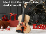 Professional 4/4 Full-Size Violin - Premium Sound, Durable & Lightweight Design with Complete 34004834