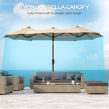 Outdoor beach umbrella /Double-sided Umbrella 92761908