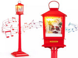 Christmas streetlights with music and detachable snowball lights 83391335