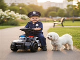 Kids Police Push Car with Flashing Lights & Siren, Perfect Gift for Little Officers 18 Months 47569364