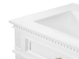 24'' Vintage Elegance Bathroom Cabinet Soft Closing Doors and Adjustable Shelf, Bathroom Vanity N710P446530K