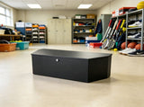 36"x12"x12" Carbon Steel Trailer Tongue Box, Heavy Duty Lockable Tool Chest with Keys, for Pickup 06402474