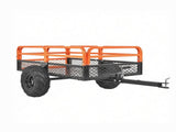 1500 lbs Heavy Duty ATV Dump Trailer, 15 Cu. Ft. Tow Behind Garden Cart with Removable Sides & 2 14681394