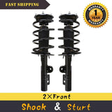 Set of 2 Front Quick Complete Struts Shock Absorbers Springs For 09-11 Ford Flex 78616884