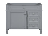 30'' Bathroom Vanity without Top Sink, Modern Bathroom Storage Cabinet with 2s and a Tip-out N710P250685E
