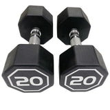 Premium Octagonal Dumbbell, Large Numbers, Hard Chrome Plated Handle Dumbbells to Assist with 94092339