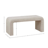 Boucle Waterfall Bench B035P198027