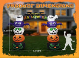 8.2 FT Cute Halloween Inflatables Pumpkin Archway Outdoor Decoration, Giant Blow up Yard Arch 86970433