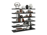 24" x 10" Floating Wall Shelf, Wall-Mounted Display Ledge for Living Room, Bedroom or Office Storage B070P604612