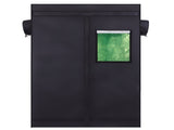 LY-120*60*180 Home Use Dismountable Hydroponic Plant Grow Tent with Window Black 30595919