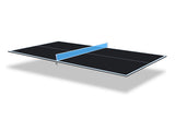 7*4ft Black Mid-Size Ping Pong Conversion Top Foldable & Portable Table Tennis Table Top for Indoor W1408P310184