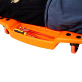 Plastic Creeper 48 Inch - Blow Molded Ergonomic HDPE Body with Padded Headrest & Dual Tool Trays W465P144539