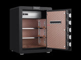 Safe Box with Biometric Recognition, Built-in Removable Partition And Flexible Compartment W328P381084