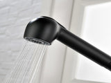 Single-Handle Pull-Out Sprayer Kitchen Faucet in Stainless Matte Black 23616223