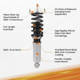 Adjustable Damper Coilovers Shocks Spring Struts For Mazda Miata NA NB 89-05 MX5 14568582