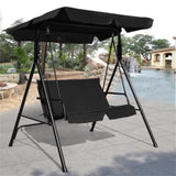 2-Seat Patio Swing Chair with awning 84942930