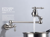 Folding faucet Pot Filler Faucet Wall Mounta 65820499