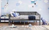 Full size Daybed, Gray N708P266726E